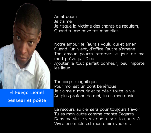 Poème à l'amoureuse